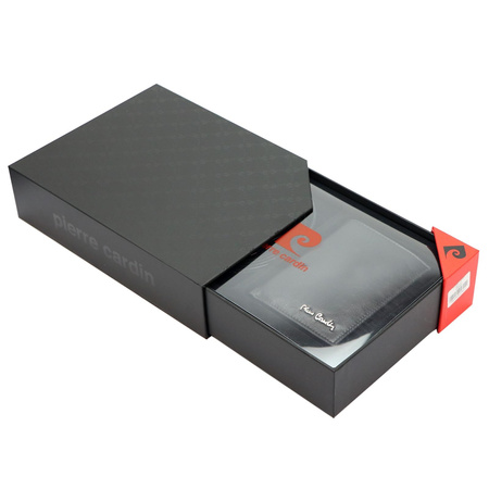 Zestaw na prezent dla mężczyzny portfel i pasek męski skórzany Pierre Cardin