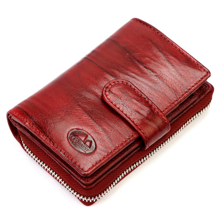 Portfel damski skórzany skóra naturalna El Forrest 