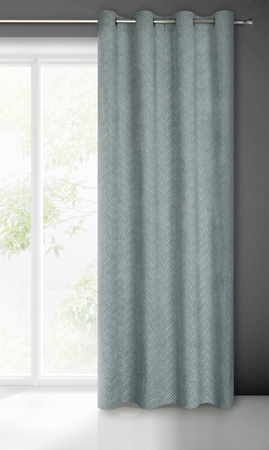 ZASŁONA GOTOWA ISLA 140 X 250 CM STALOWY