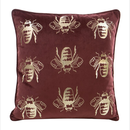 POSZEWKA BLINK 15 45 X 45 CM CIEMNOBORDOWY