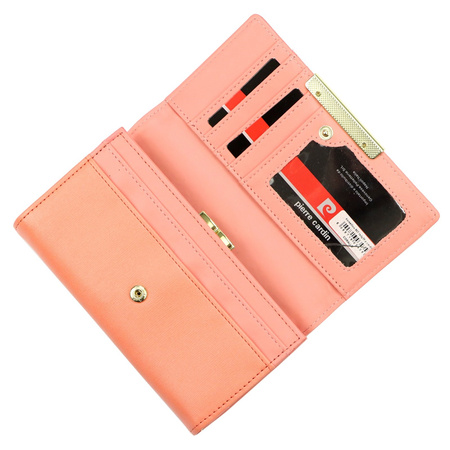 Portfel damski skóra ekologiczna Pierre Cardin