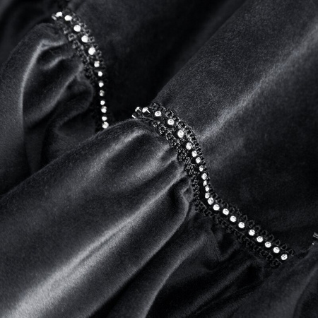 ZASŁONA GOTOWA CARLI 140 X 250 CM CZARNY