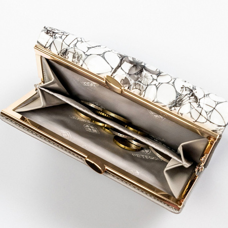 Portfel damski skóra naturalna skórzany Peterson