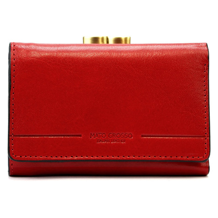 Portfel damski skórzany skóra naturalna Mato Grosso 