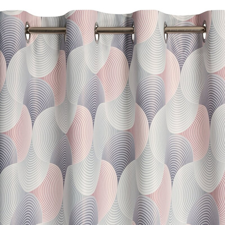 ZASŁONA GOTOWA ASETA 140 X 250 CM SZARY