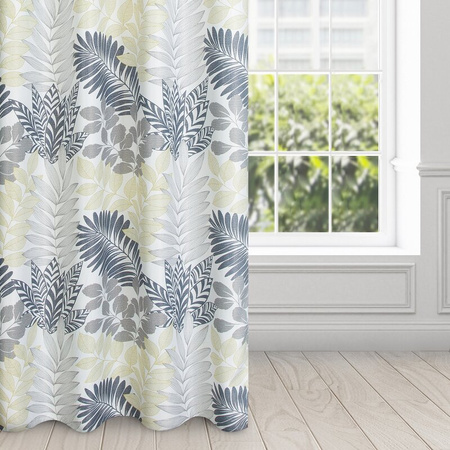 ZASŁONA GOTOWA D91 NINA 140 X 250 CM BIAŁY