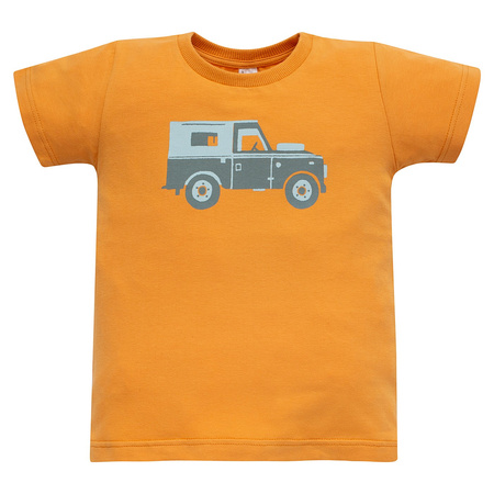 TSHIRT SAFARI pomarańczowy 122