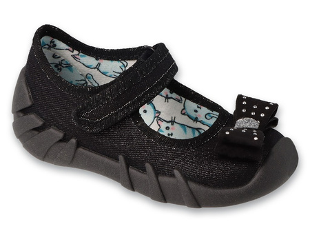 Befado - Obuwie dziecięce kapcie pantofle balerinki dla dziewczynki 