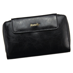 Portfel damski skórzany skóra naturalna Rovicky