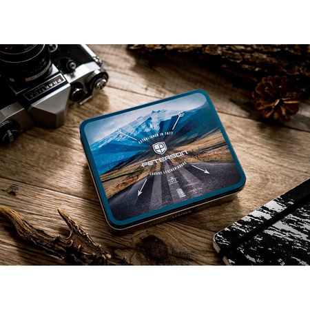 Portfel męski skórzany skóra naturalna  Peterson