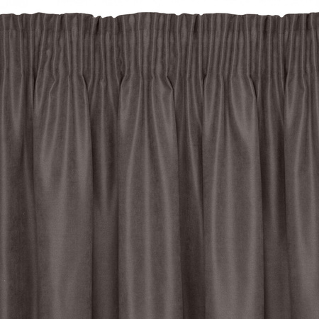 ZASŁONA GOTOWA ADA NA TAŚMIE 140 X 270 CM GRAFITOWY