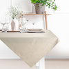 OBRUS SPARKLE 85 X 85 CM KREMOWY