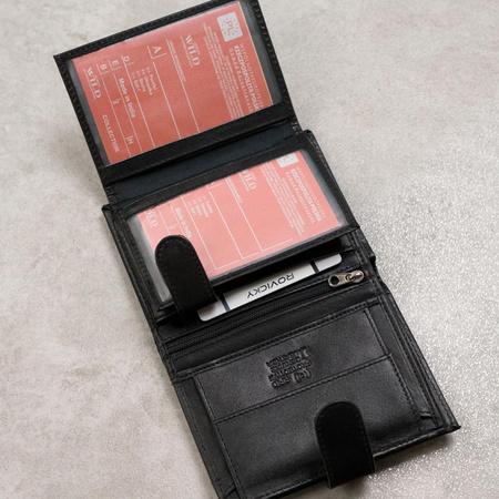 Portfel męski skórzany skóra naturalna Wild 