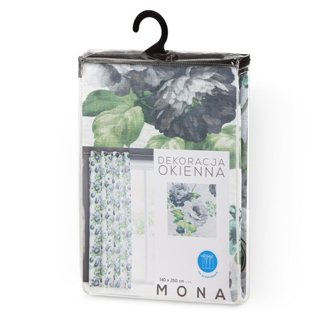 ZASŁONA GOTOWA MONA 140 X 250 CM BIAŁY