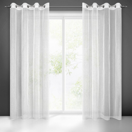 FIRANA GOTOWA ADEL 140 X 250 CM BIAŁY