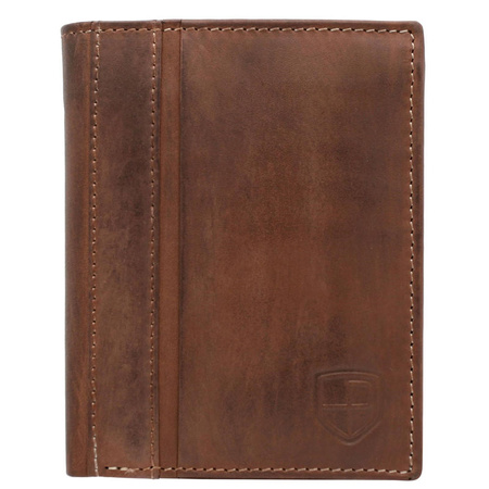 Portfel męski skórzany skóra naturalna  Peterson