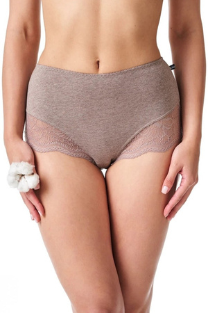 Figi majtki damskie 2-pack beżowe