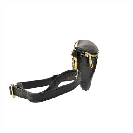 Saszetka nerka damska skórzana skóra naturalna Patrizia