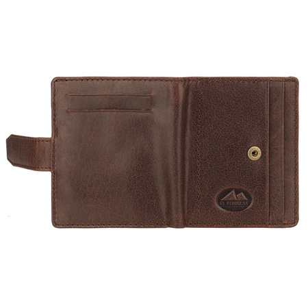 Portfel męski skórzany skóra naturalna El Forrest 