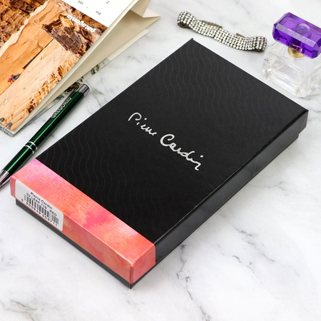 Portfel damski skóra naturalna skórzany Pierre Cardin