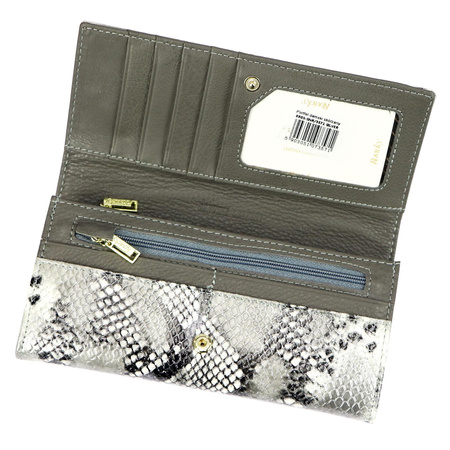 Portfel damski skórzany skóra naturalna Rovicky