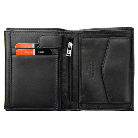 Portfel męski skórzany skóra naturalna Pierre Cardin