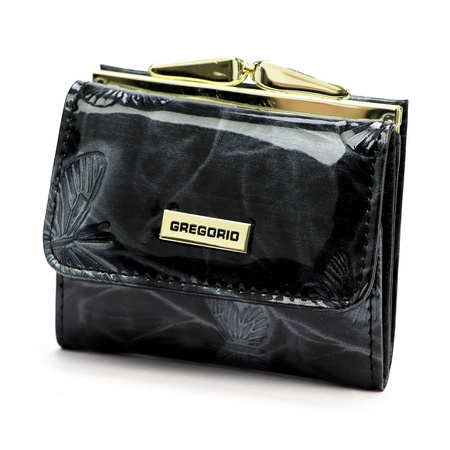 Portfel damski skórzany skóra naturalna Gregorio