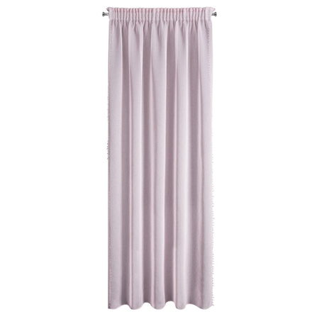 FIRANA GOTOWA ALMINA NA TAŚMIE 140 X 270 CM RÓŻOWY