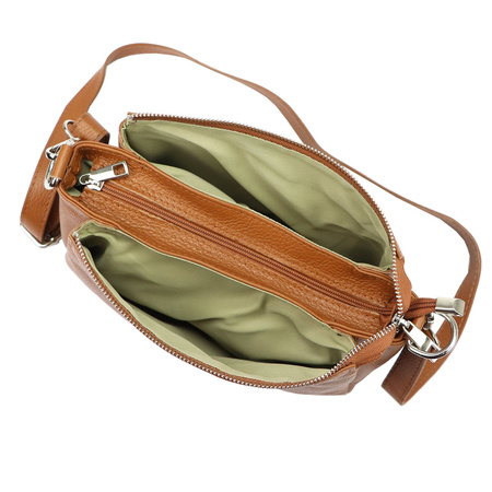 Torebka torebki skórzana skóra naturalna MiaMore damska