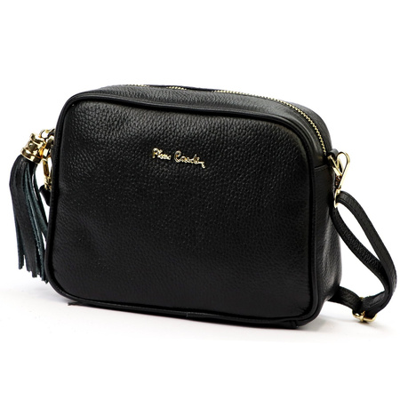 Torebka torebki skórzana skóra naturalna Pierre Cardin damska