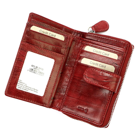 Portfel damski skórzany skóra naturalna El Forrest 