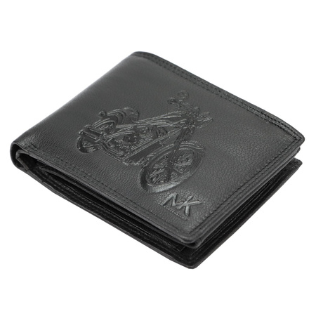 Portfel męski skórzany skóra naturalna Money Kepper