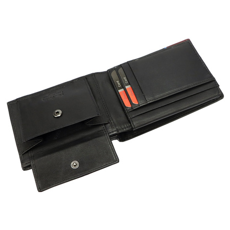 Portfel męski skórzany skóra naturalna Pierre Cardin