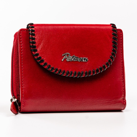 Portfel damski skóra naturalna skórzany Peterson