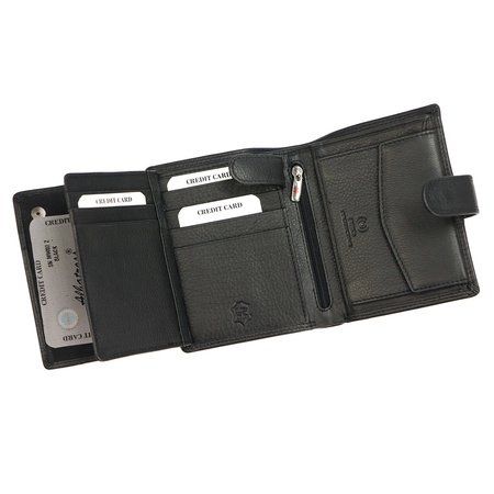 Portfel męski skórzany skóra naturalna Albatross