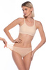 Figi bikini Flexy Fit 6000 BI majtki damskie beżowe 