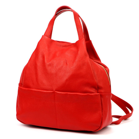 Plecak damski skórzany skóra naturalna Luka