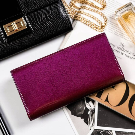 Portfel damski skórzany skóra naturalna  Peterson