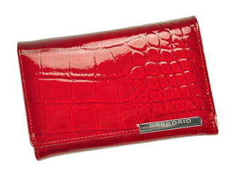 Portfel damski skóra naturalna skórzany Gregorio