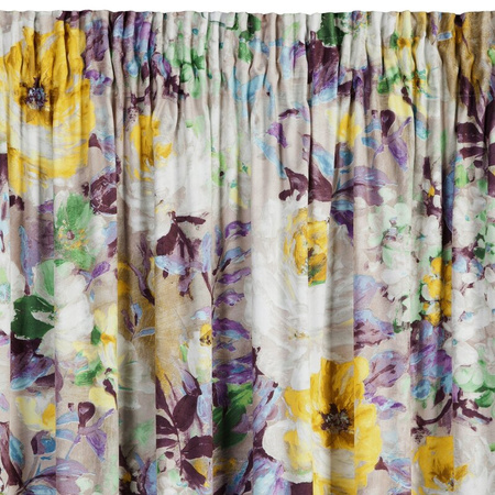 ZASŁONA GOTOWA AMELIE NA TAŚMIE 140 X 270 CM BEŻOWY