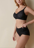 VIOLETA Faja Figi, negro/czarny