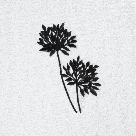 KOMPLET RĘCZNIKÓW 3 56 X 36 X 7 CM BIAŁY