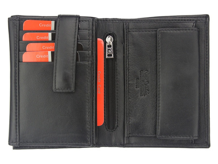 Portfel męski skórzany skóra naturalna Pierre Cardin