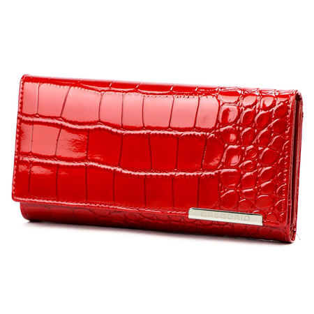 Portfel damski skóra naturalna skórzany Gregorio