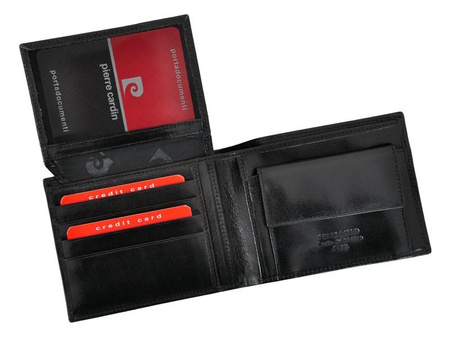 Zestaw na prezent dla mężczyzny portfel i pasek męski skórzany Pierre Cardin