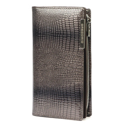 Portfel damski skórzany skóra naturalna Gregorio