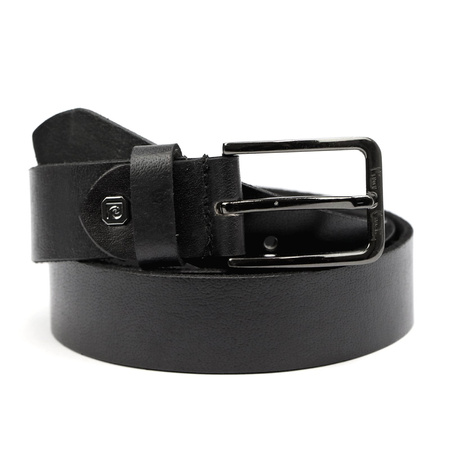 Pierre Cardin pasek czarny - mężczyzna