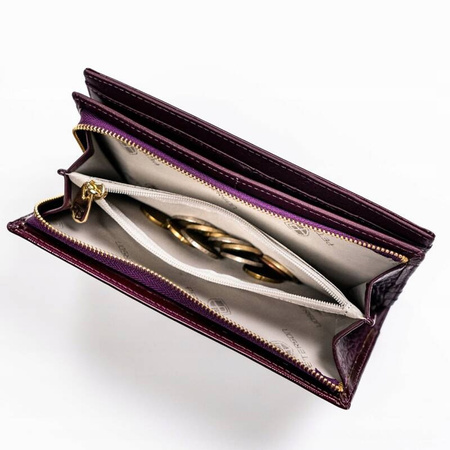 Portfel damski skórzany skóra naturalna  Peterson