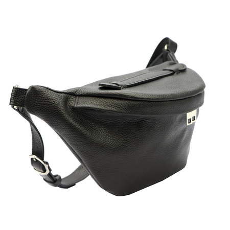 Torebka torebki skórzana saszetka nerka skóra naturalna Luka damska