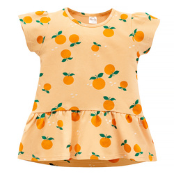 Tunika KR FRUIT&SUN żółty,pomarańcze 122